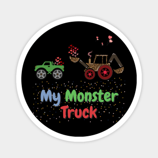 My Monster Truck Magnet